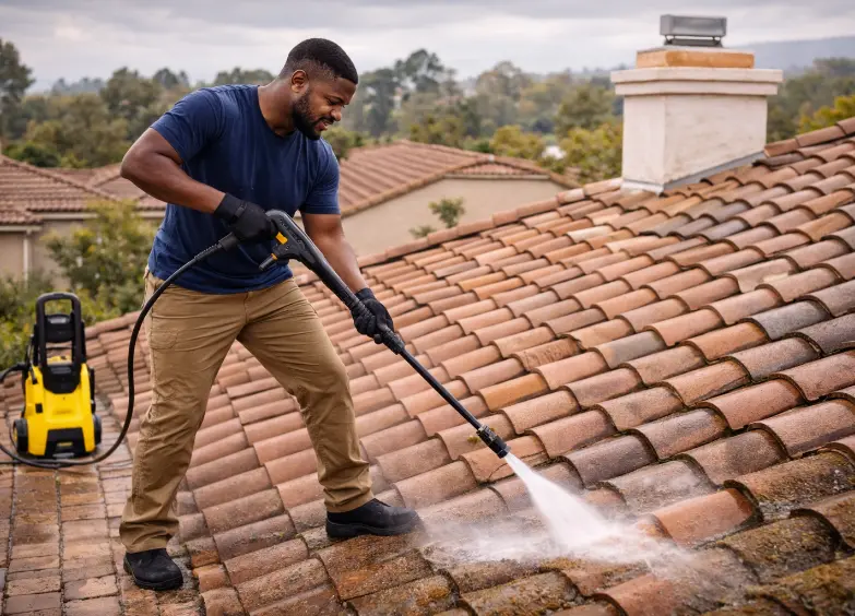Roof Pressure Wash